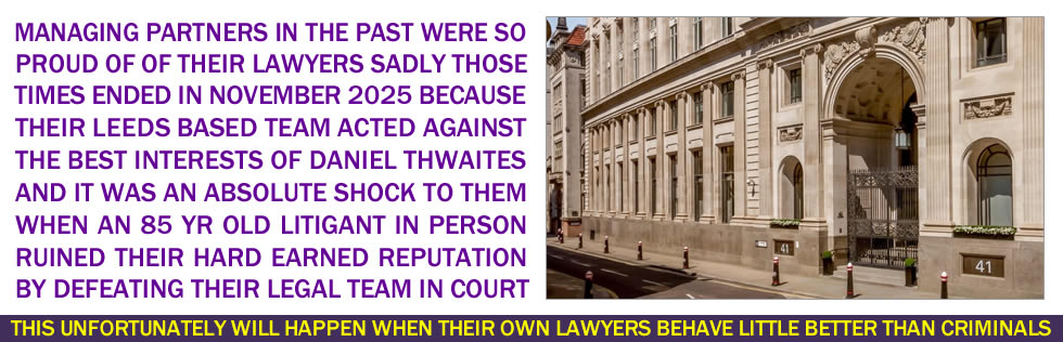 Addleshaw Goddard Bad Messages